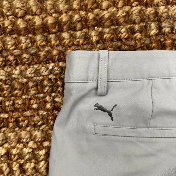 Puma Chino Men’s Shorts Performance Gray (40 Men’s) - Picture 7 of 9